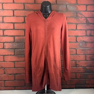 Love‎ By Design Women’s Large Orange Zip-Up Hoodie – Casual, Cozy